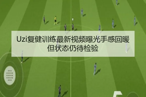 Uzi复健训练最新视频曝光手感回暖但状态仍待检验